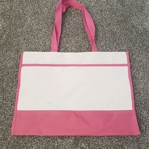 Brand New Large Canvas 15" Shopping Tote